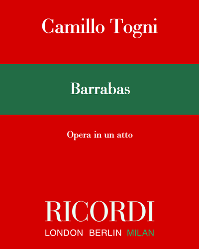 Barrabas — Camillo Togni