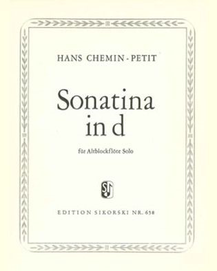 Sonatina in D minor — Hans Chemin-Petit