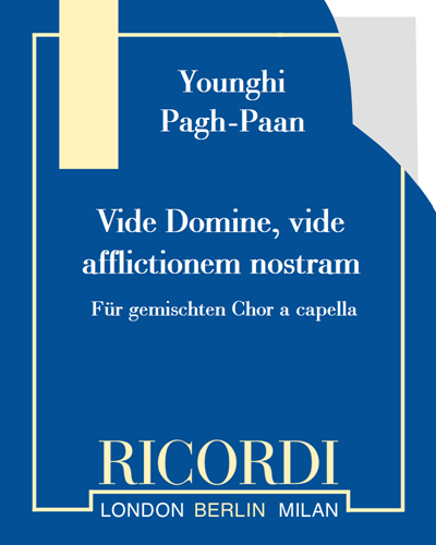 Vide Domine, vide afflictionem nostram — 朴英姬
