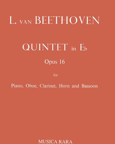 Piano Quintet in E-flat major, op. 16 — 贝多芬