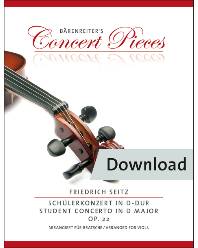 Concerto in D major, op. 22 — Friedrich Seitz