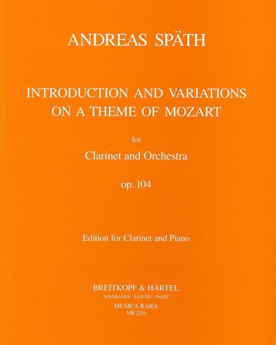 Introduction and Variations on a Theme by Mozart, op. 104 — Andreas Späth