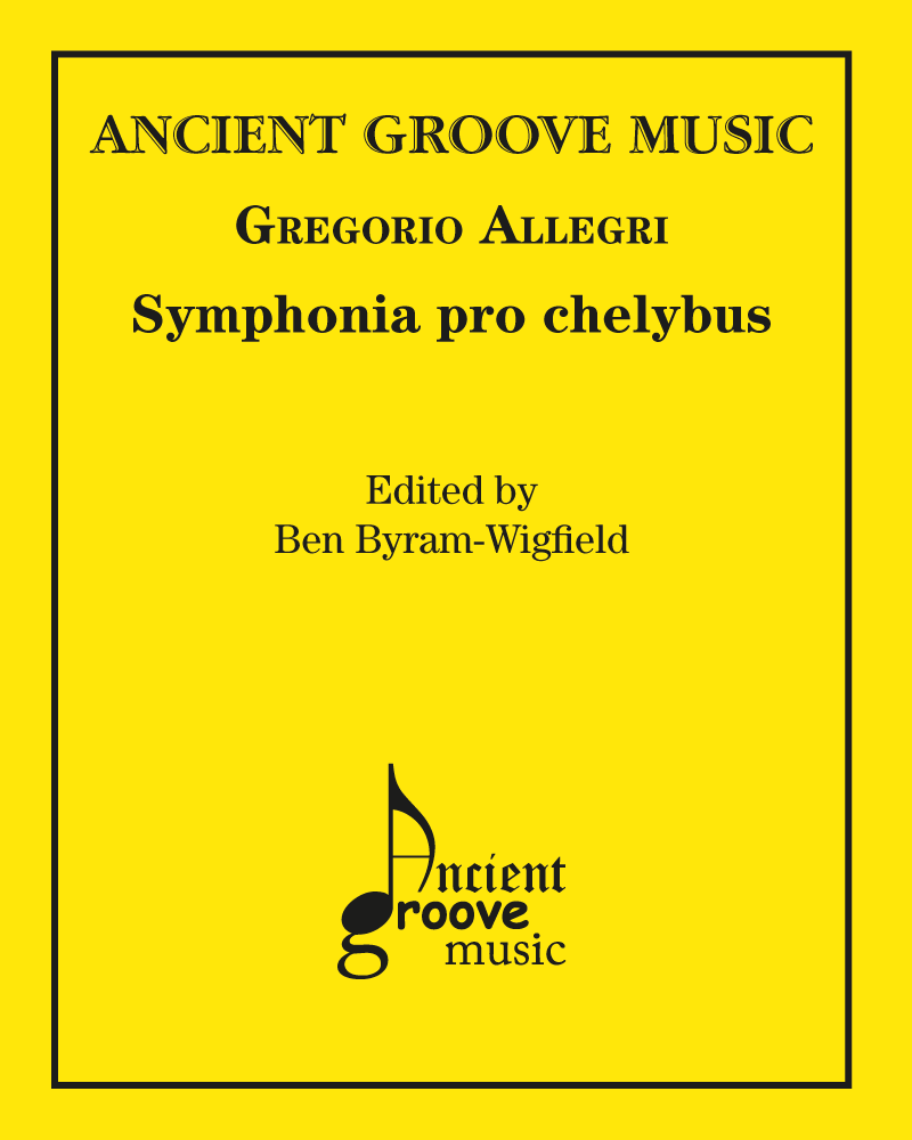 Symphonia pro chelybus — Gregorio Allegri