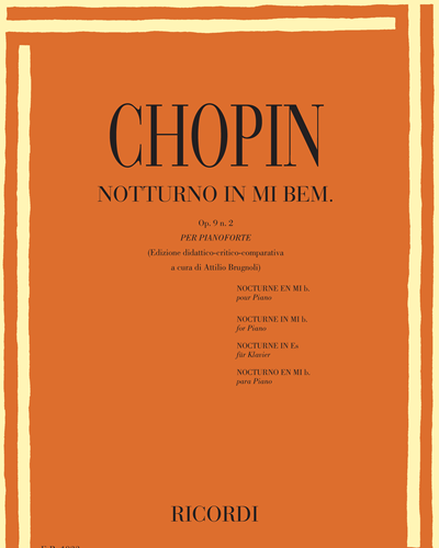 Notturno in E-flat, op. 9 no. 2 — 肖邦