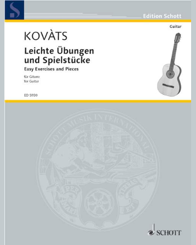 Leichte Übungen und Spielstücke — Barna Kováts