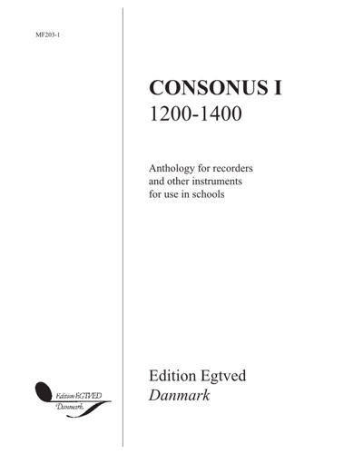 Consonus I 1200-1400 — Hans Ejlskov