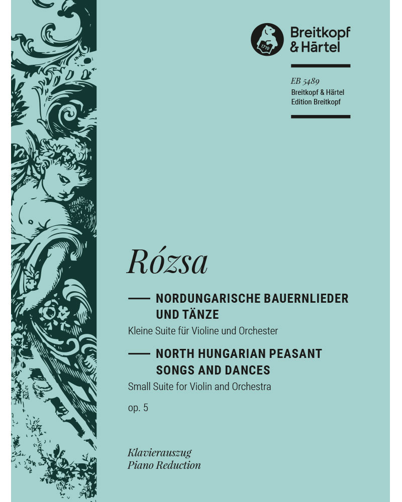 Nordungarische Bauernlieder und Tänze op. 5 — 罗饶