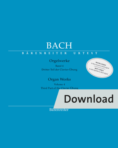 Third Part of the Clavier Übung — Johann Sebastian Bach
