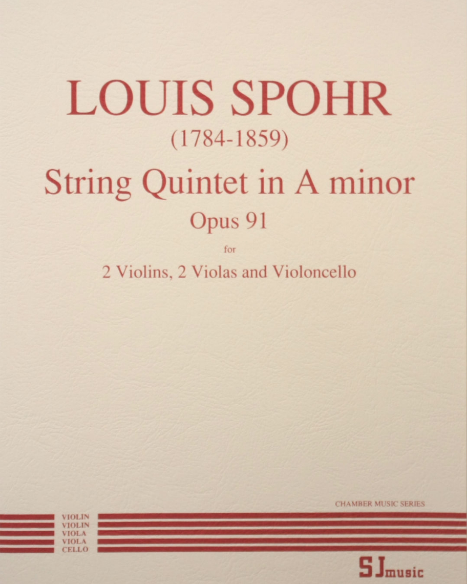 String Quintet in A minor, op. 91 — 施波尔