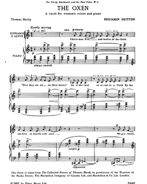 The Oxen — 布里顿