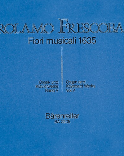 Fiori musicali, 1635 — 弗雷斯科巴尔迪