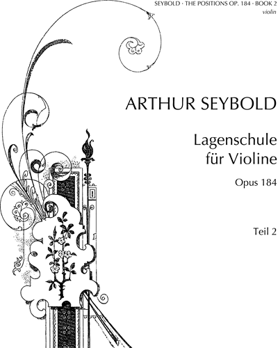 The Positions for Violin, op. 184, Vol. 2 — Arthur Seybold