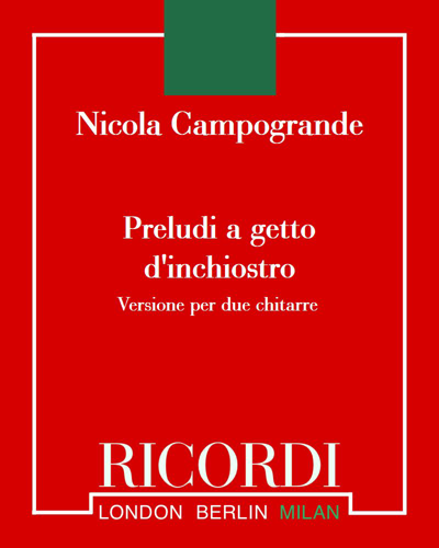 Preludi a getto d'inchiostro — Nicola Campogrande