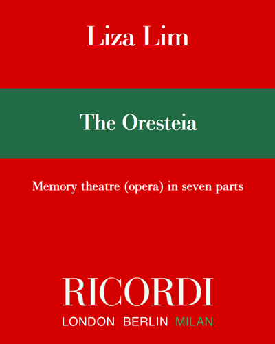 The Oresteia — Liza Lim