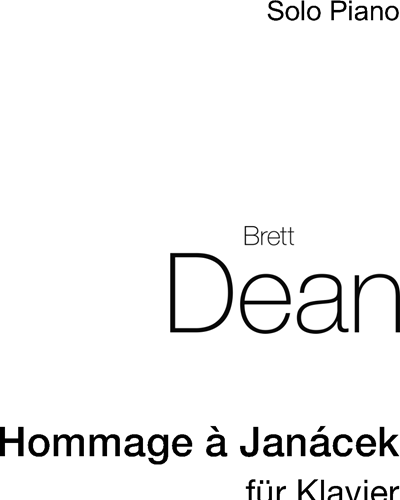 Hommage à Janácek — 布雷特·迪恩