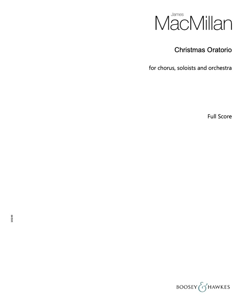 Christmas Oratorio — 詹姆斯·麦克米伦