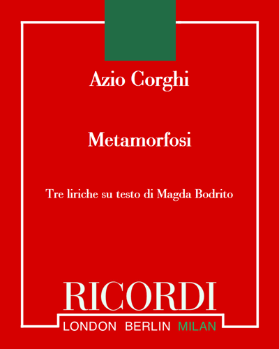 Metamorfosi — Azio Corghi