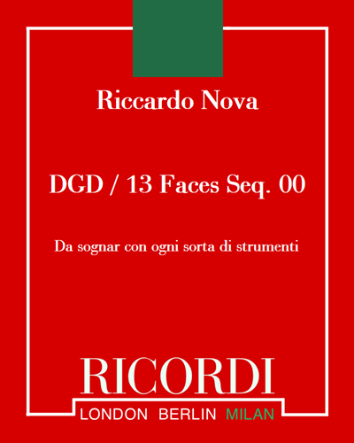 DGD / 13 Faces Seq. 00 — Riccardo Nova