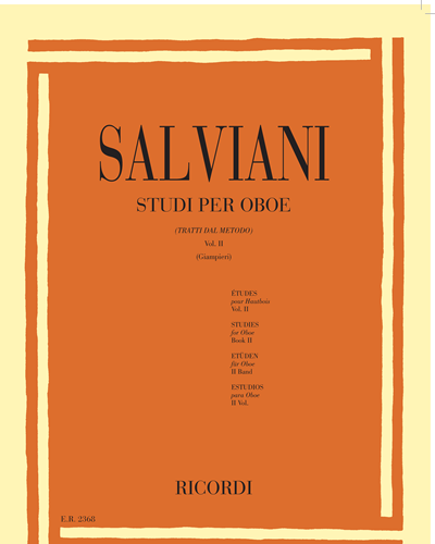 Studi per oboe Vol. 2 — Clemente Salviani