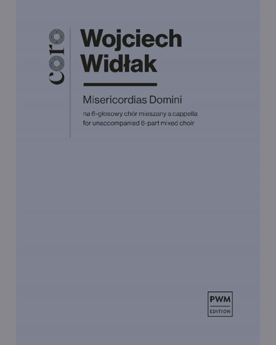 Misericordias Domini — Wojciech Widłak
