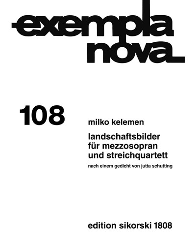 Landschaftsbilder — Milko Kelemen
