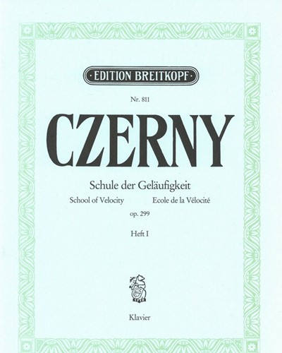 School of Velocity, op. 299, Book 1 — 车尔尼