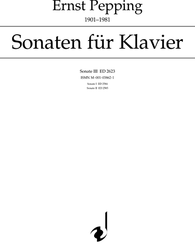 Sonata III — Ernst Pepping