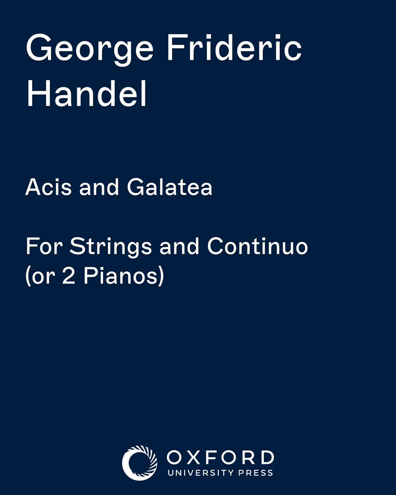 Acis and Galatea, HWV 49 — George Frideric Handel