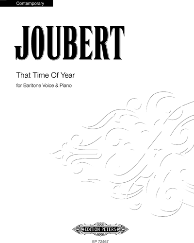 That Time Of Year — John Joubert