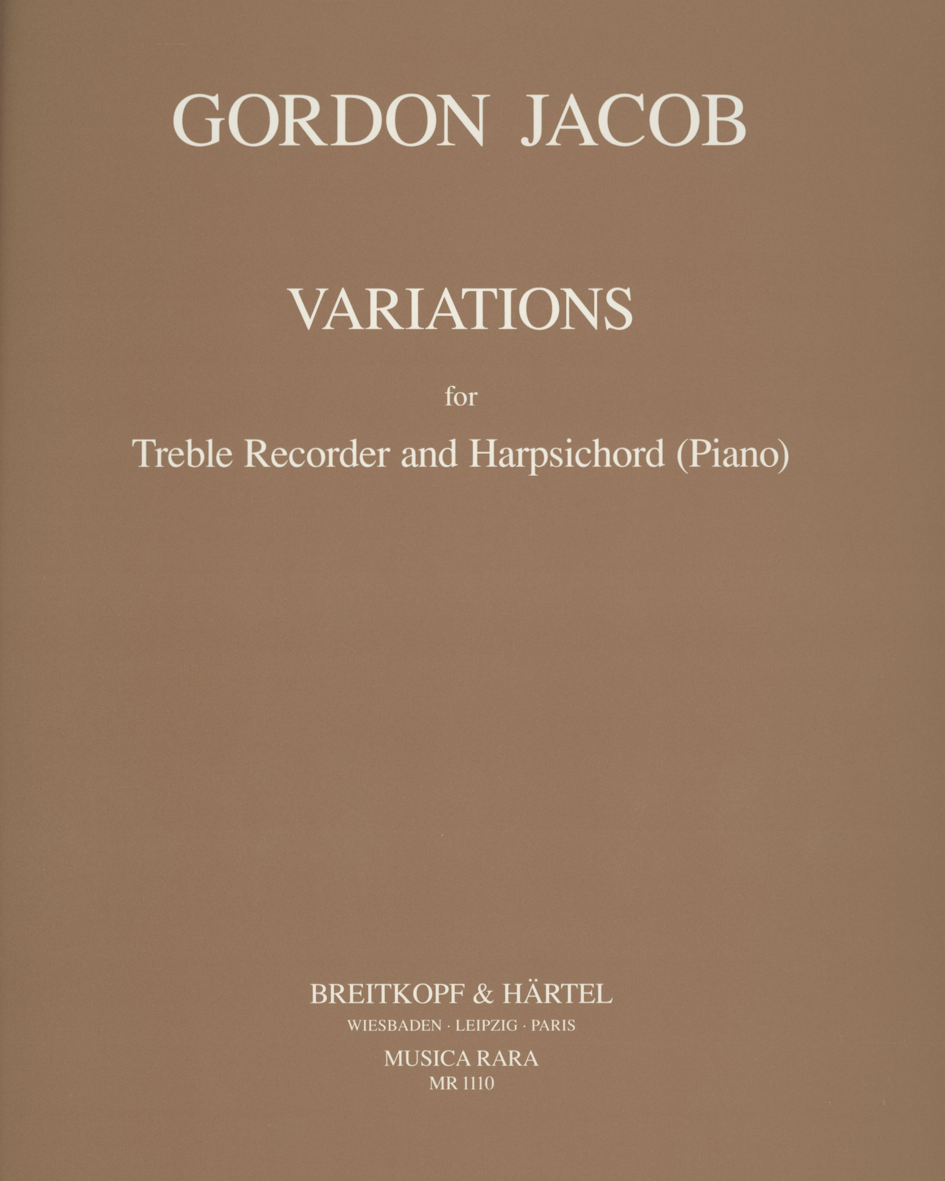 Variations — Gordon Jacob