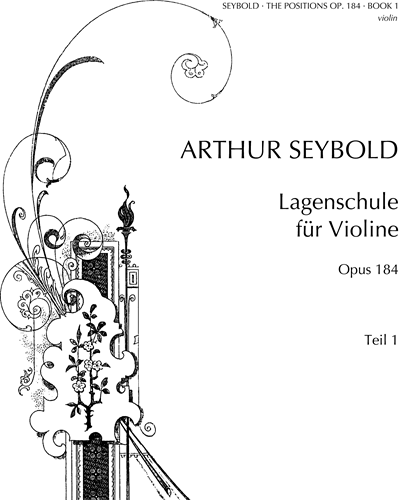 The Positions for Violin, op. 184, Band 1 — Arthur Seybold