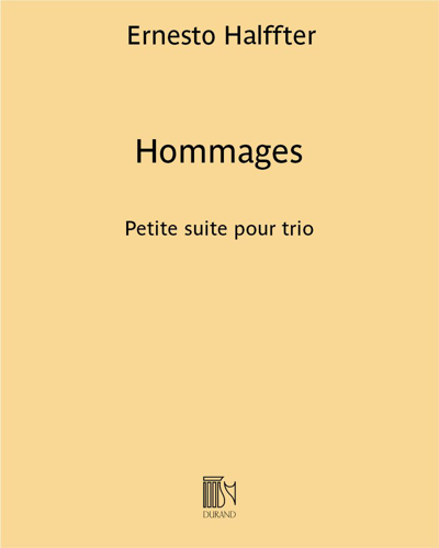 Hommages — Ernesto Halffter