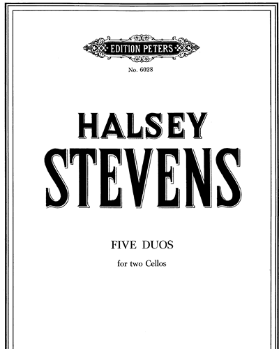 5 Easy Duets — Halsey Stevens