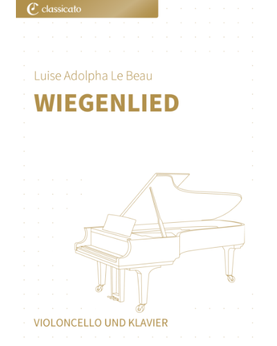 Wiegenlied, op. 24 No. 3 — Luise Adolpha Le Beau