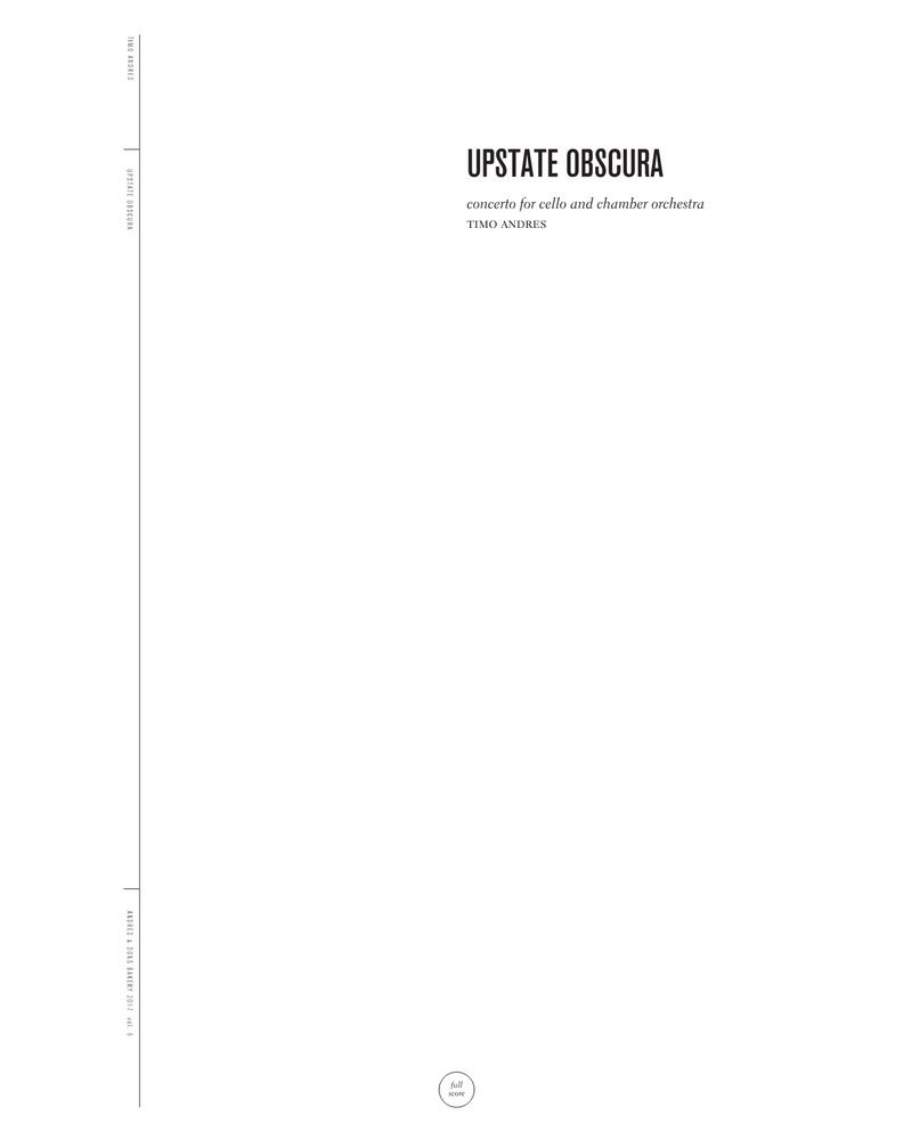 Upstate Obscura — Timo Andres