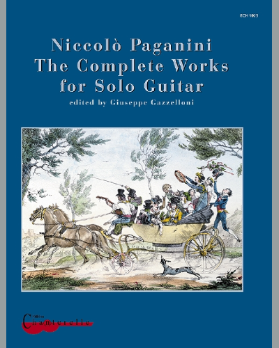 The Complete Works for Solo Guitar — 帕格尼尼