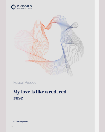 My love is like a red, red rose — Russell Pascoe
