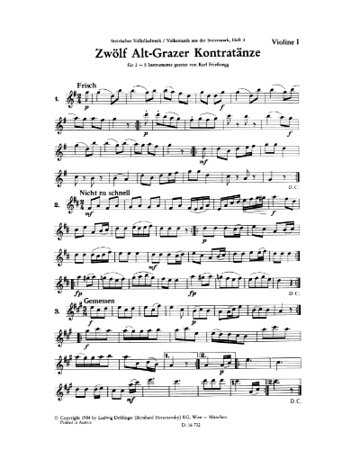 Volksmusik aus der Steiermark, Vol. 3 — Karl Friessnegg