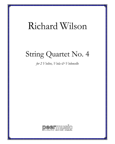 String Quartet No. 4 — Richard Wilson
