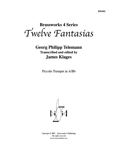 12 Fantasias — 泰勒曼