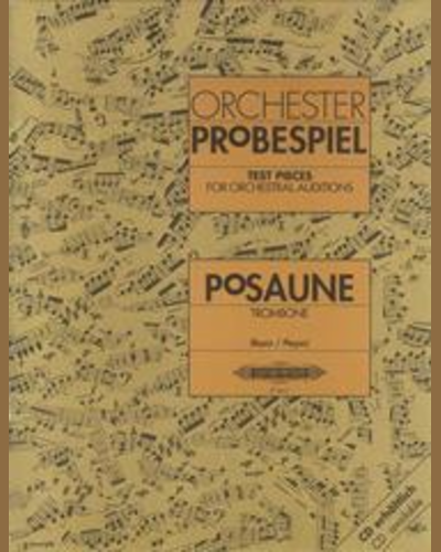 Test Pieces for Orchestral Auditions: Trombone — 合集