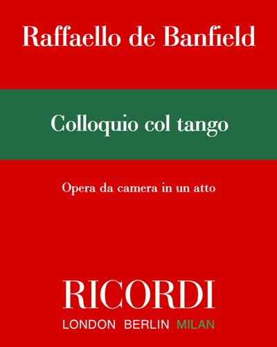 Colloquio col tango ovvero La formica — Raffaello de Banfield