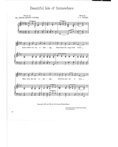 Beautiful Isle of Somewhere — J.S Fearis