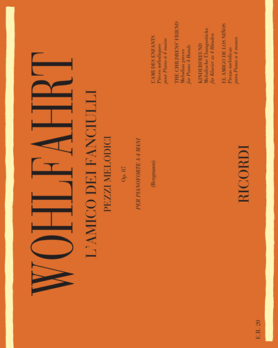 L'amico dei fanciulli (Melodic Pieces), op. 87 — Heinrich Wohlfahrt