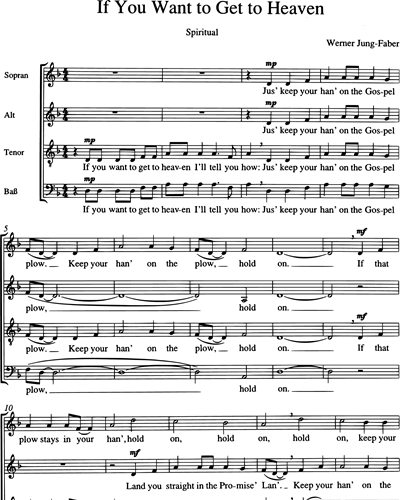 Spirituals — Werner Jung-Faber
