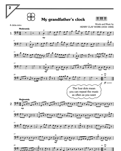 My Grandfather's Clock — Henry Clay Work