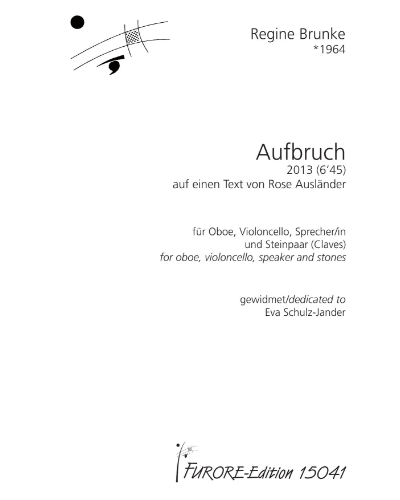 Aufbruch — Regine Brunke