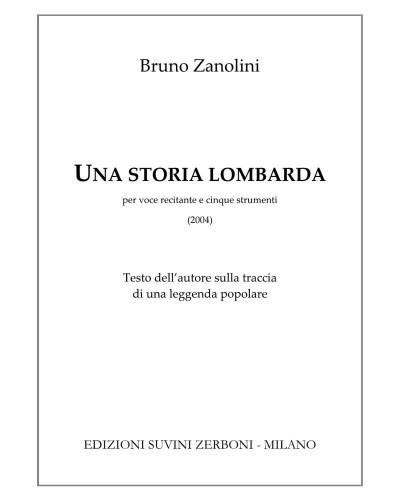 Una Storia Lombarda — Bruno Zanolini