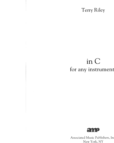 In C — 特里·赖利