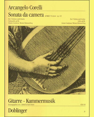 Sonata da Camera in D minor, op. 2/2 — 科雷利
